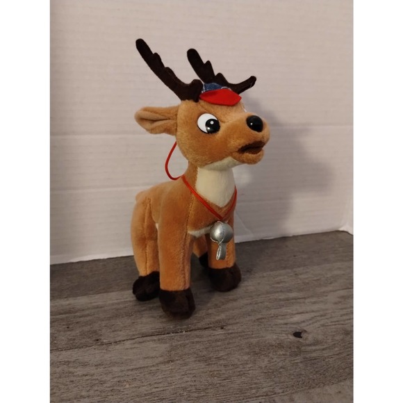1999 CVS Stuffins Comet Coach Reindeer Rudolph Island Misfit Toy 8" Plush - Picture 10 of 11